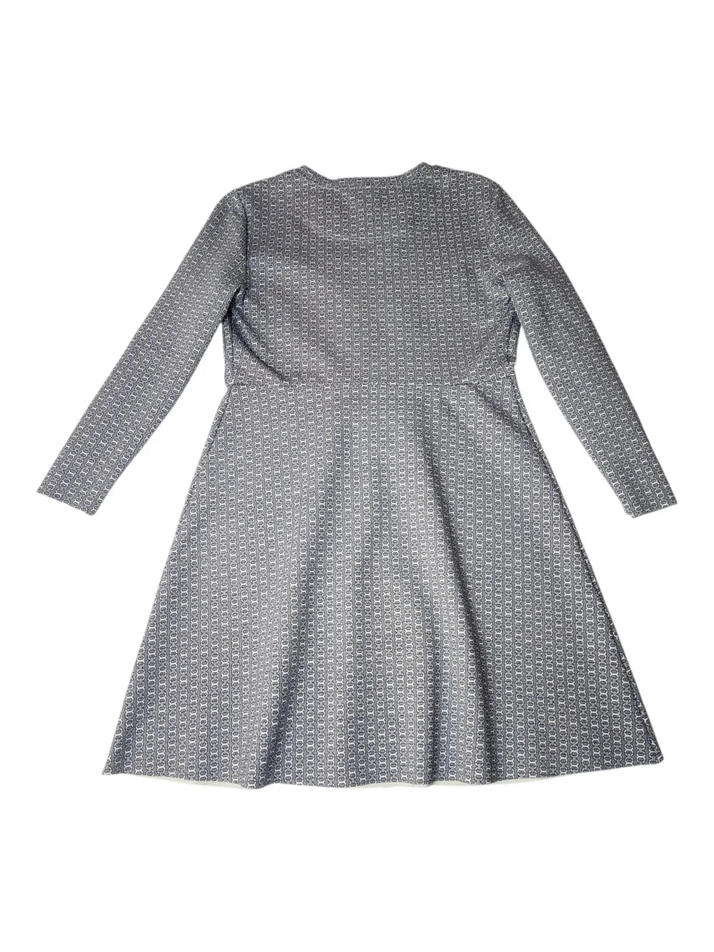 Tory Burch Corinne Gemini Link Knit Dress 3/4 Sleeve Fit & Flare Size S/M Approx